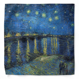 Vincent van Gogh - Starry Night Over the Rhone Bandana