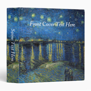 Vincent van Gogh - Starry Night Over the Rhone Binder