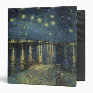 Vincent van Gogh Starry Night Over the Rhone Binder
