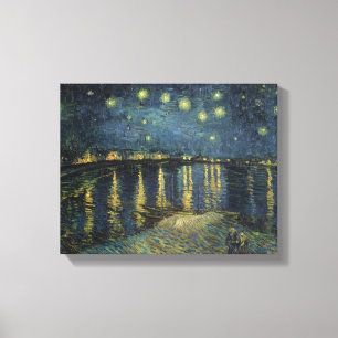 Vincent van Gogh   Starry Night Over the Rhone Canvas Print