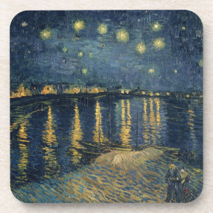 Vincent van Gogh Starry Night Over the Rhone Coaster