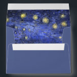 Vincent Van Gogh Starry Night Over The Rhone Envelope<br><div class="desc">Vincent Van Gogh Starry Night Over the Rhone Starry Night Over the Rhone (September 1888) is one of Vincent van Gogh's paintings of Arles at night time in Arles. It was painted at a spot on the bank of the Rhone River that was only a one or two-minute walk from...</div>