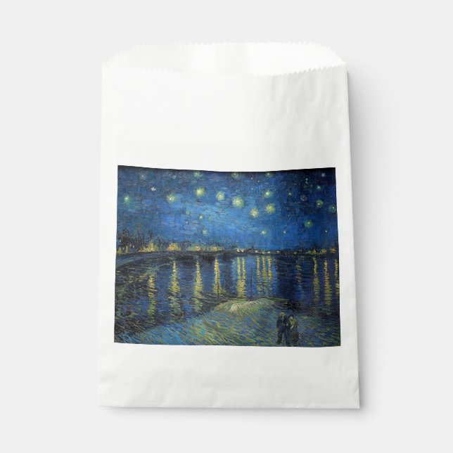 Vincent van Gogh - Starry Night Over the Rhone Favour Bag (Front)