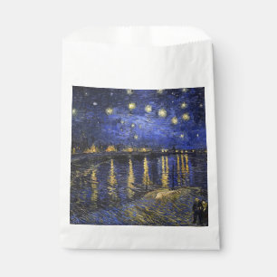 Vincent Van Gogh Starry Night Over The Rhone Favour Bag