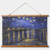 Vincent Van Gogh Starry Night Over The Rhone