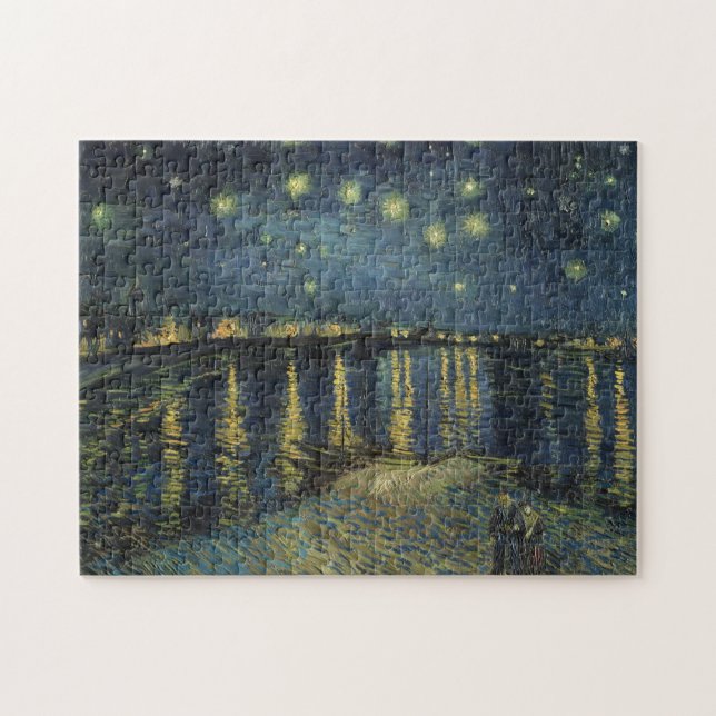 Vincent van Gogh | Starry Night Over the Rhone Jigsaw Puzzle (Horizontal)
