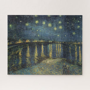 Vincent van Gogh   Starry Night Over the Rhone Jigsaw Puzzle