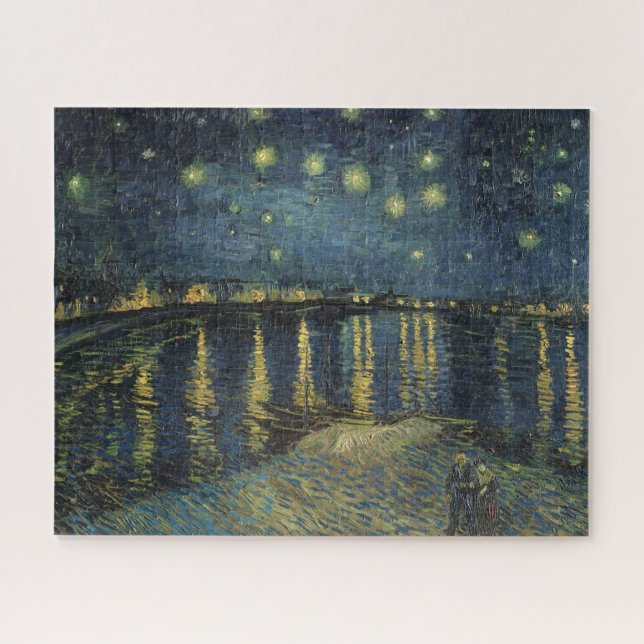 Vincent van Gogh | Starry Night Over the Rhone Jigsaw Puzzle (Horizontal)