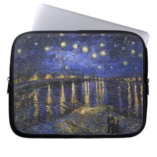Vincent Van Gogh Starry Night Over The Rhone Laptop Sleeve