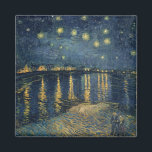 Vincent van Gogh | Starry Night Over the Rhone Magnet<br><div class="desc">Image Collection Number: XIR60960 The Starry Night, 1888 (oil on canvas). Gogh, Vincent van (1853-90) oil on canvas. Musee d'Orsay, Paris, France Giraudon. 1888</div>
