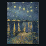 Vincent van Gogh | Starry Night Over the Rhone Notebook<br><div class="desc">Image Collection Number:  XIR60960  The Starry Night,  1888 (oil on canvas). Gogh,  Vincent van (1853-90) oil on canvas. Musee d'Orsay,  Paris,  France Giraudon.  1888</div>