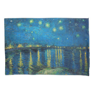 Vincent Van Gogh Starry Night Over the Rhone Pillowcase