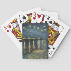 Vincent van Gogh   Starry Night Over the Rhone Playing Cards