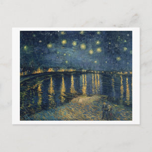 Vincent van Gogh   Starry Night Over the Rhone Postcard
