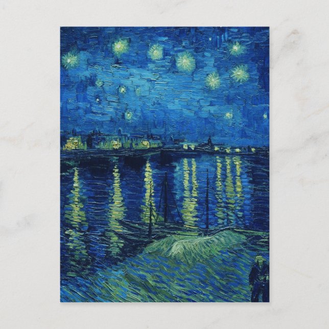 Vincent Van Gogh - Starry Night over the Rhone Postcard (Front)