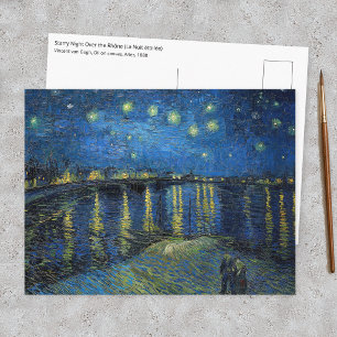 Vincent van Gogh - Starry Night Over the Rhone Postcard