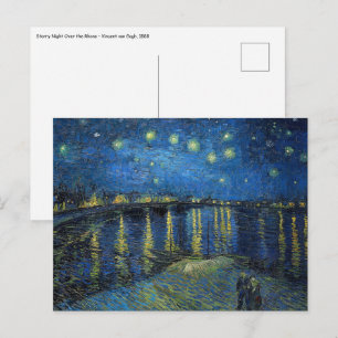 Vincent van Gogh - Starry Night Over the Rhone Postcard