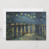 Vincent van Gogh | Starry Night Over the Rhone