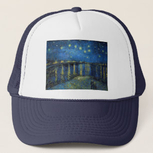 Vincent Van Gogh - Starry Night Over the Rhone Trucker Hat