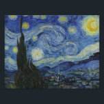 Vincent van Gogh - Starry Night Photo Print<br><div class="desc">Vincent van Gogh - Starry Night - 1889 - oil painting</div>