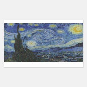 Vincent van Gogh - Starry Night Sticker