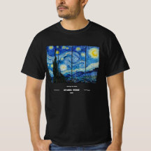 Vincent Van Gogh Starry Night T-Shirt