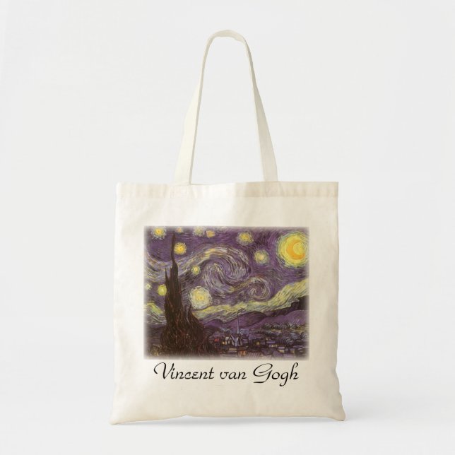 Vincent van Gogh - Starry Night Tote Bag (Front)