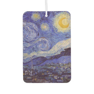 Vincent Van Gogh Starry Night Vintage Fine Art Air Freshener