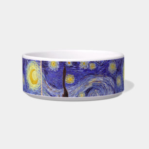 Vincent Van Gogh Starry Night Vintage Fine Art Bowl