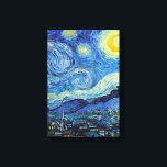Vincent Van Gogh Starry Night Vintage Fine Art Canvas Print<br><div class="desc">Vincent Van Gogh Starry Night Vintage Fine Art Canvas Print</div>