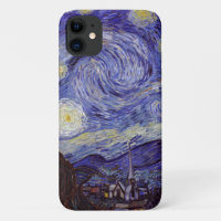 Vincent Van Gogh Starry Night Vintage Fine Art