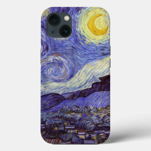 Vincent Van Gogh Starry Night Vintage Fine Art iPhone 13 Case