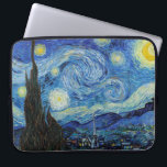 Vincent Van Gogh Starry Night Vintage Fine Art Laptop Sleeve<br><div class="desc">Vincent Van Gogh Starry Night Vintage Fine Art Laptop Sleeve</div>