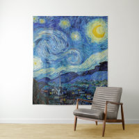 Vincent Van Gogh Starry Night Vintage Fine Art