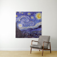 Vincent Van Gogh Starry Night Vintage Fine Art
