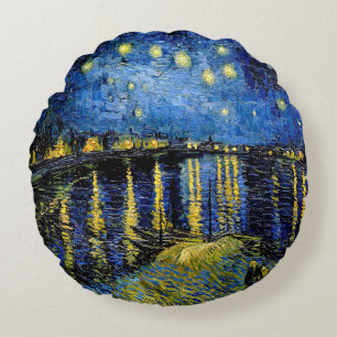 Vincent Van Gogh Starry Nuit 1888 Coussin