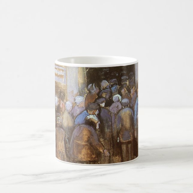 Vincent van Gogh State Lottery Office (Poor Money) Coffee Mug (Center)