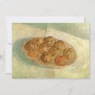 Vincent van Gogh - Still Life Basket of Apples
