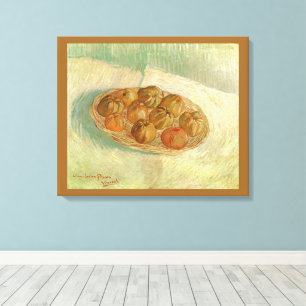 Vincent van Gogh - Still Life Basket of Apples Canvas Print