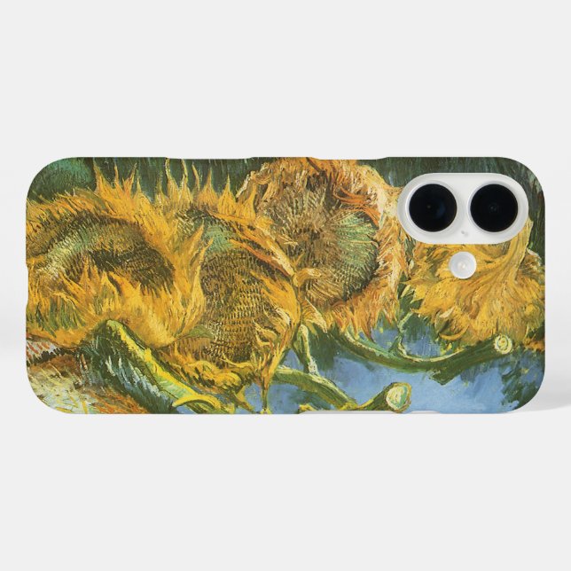Vincent van Gogh - Still Life: Four Cut Sunflowers Case-Mate iPhone Case (Back (Horizontal))