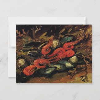 Vincent van Gogh - Still Life Mussels and Shrimp
