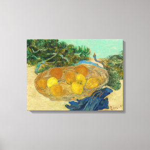 Vincent Van Gogh Still Life of Oranges and Lemon Canvas Print