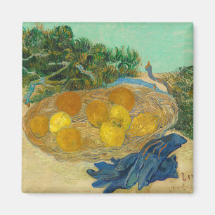 Vincent Van Gogh Still Life of Oranges and Lemon Magnet