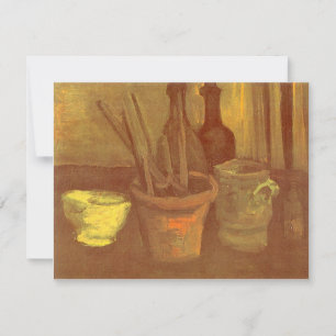 Vincent van Gogh - Still Life Paintbrushes in Pot