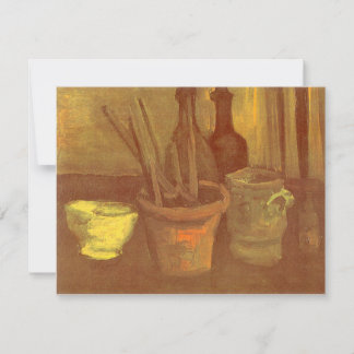 Vincent van Gogh - Still Life Paintbrushes in Pot