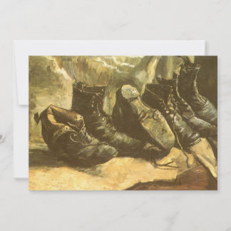 Vincent van Gogh - Still Life Three Pairs of Shoes