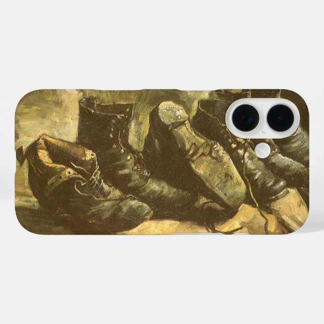 Vincent van Gogh - Still Life Three Pairs of Shoes Case-Mate iPhone Case (Back (Horizontal))