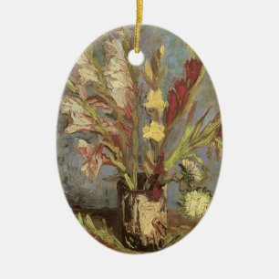 Vincent van Gogh - Still Life Vase with Gladioli Ceramic Ornament