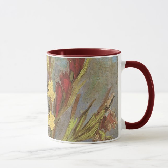 Vincent van Gogh - Still Life Vase with Gladioli Mug (Right)
