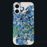 Vincent van Gogh - Still Life: Vase with Irises iPhone 16 Case<br><div class="desc">Still Life: Vase with Irises by Vincent van Gogh is a vintage fine art post impressionism still life floral nature painting. A bouquet of lavender bearded iris flowers from a spring garden. The vase is shaped like a pitcher and full of love and romance purple blooms. About the artist: Vincent...</div>